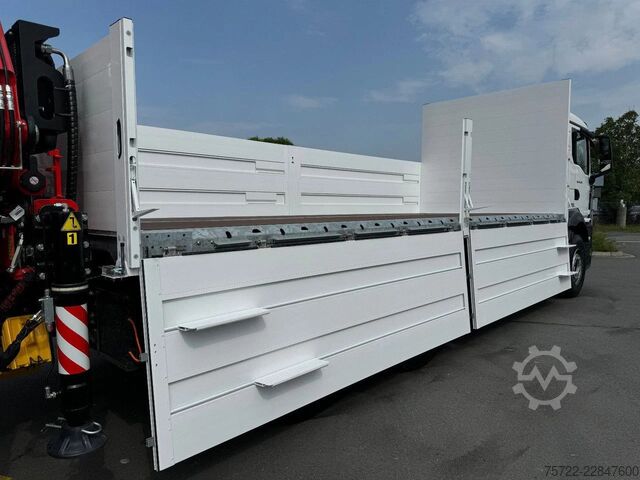 Ladepritsche MAN TGS 26.480 6x2-4 Luft / Luft Baustoff-Pritsche ...