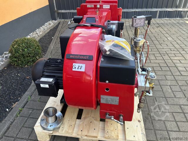 Heizlüfter Weishaupt RGMS 30 Zweistoffbrenner Zweistoffbrenner Gas+Schweröl 2300w