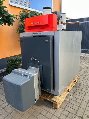 Heizungsanlage Heizkessel Viessmann Vitoplex 150Kw Heizkessel Viessmann Vitoplex