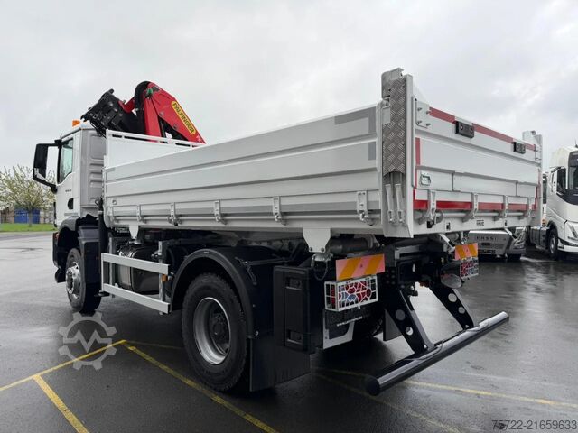 3-Seiten-Kipper MAN TGM 18.320 4x4 3-Seiten Krankipper PALFINGER