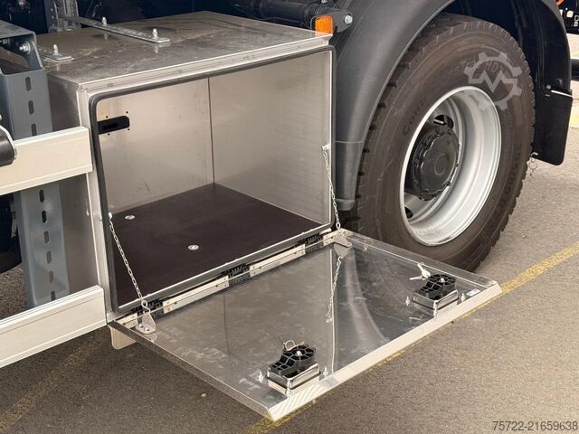 3-Seiten-Kipper MAN TGM 18.320 4x4 Meiller Trigenius FASSI F135