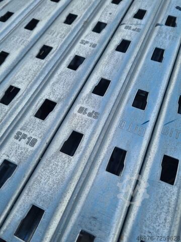 Palettenregalständer Palettenregal Regal Bito PL38/ 2.030 x 1.100 mm/ Profilabm.: 90 x 65 x 1,80 mm