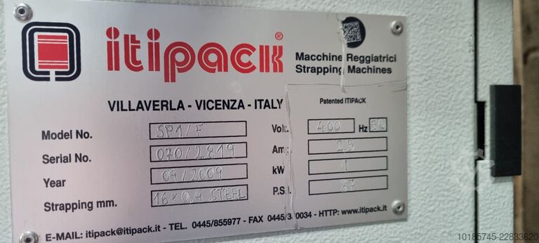 Automatic pallet wrapping machine ITIPACK SP1/F
