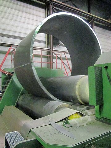 Vierwalzen-Rundbiegemaschine Haeusler VRM-hy 3000x120