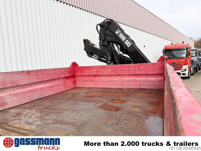 Tipper truck Mercedes-Benz Atego 1523 AK 4x4, Heckkran Hiab 085-3,