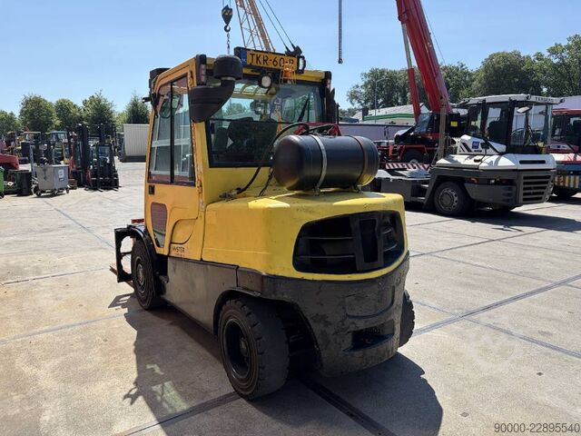 Forklift Hyster H 4.50 FT 4500kg LPG TRIPLO sideshift /spreader