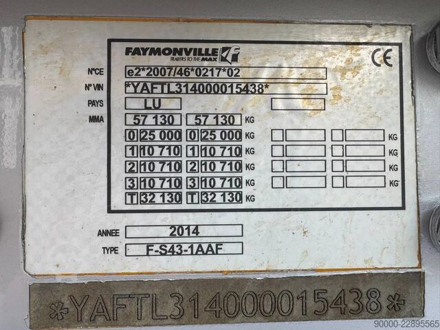 Low loader Faymonville Multimax F-S43-1AAF