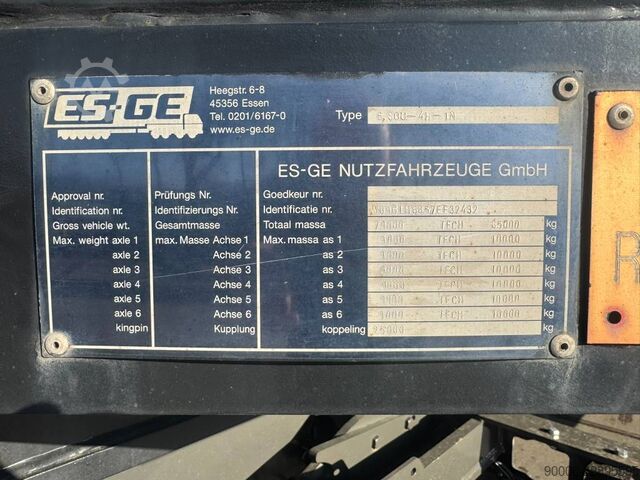 Low loader ES-GE 6.SOU-4H-1N