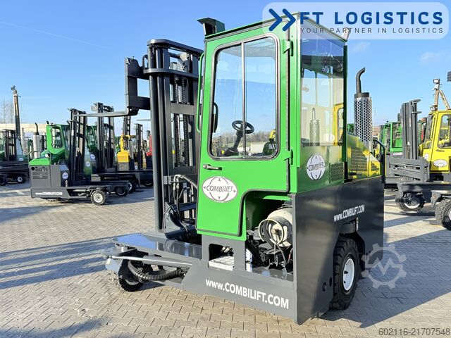 4-way forklift Combilift C5000L GAS DUPLEX 4100 POSITIONER CABIN
