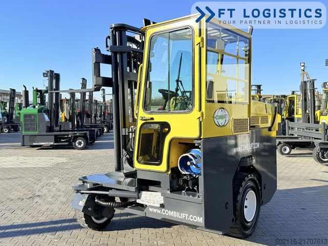 4-way forklift Combilift C3000XL DUPLEX FREE LIFT GAS POSITIONER