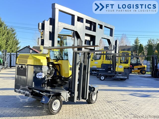 4-way forklift Combilift C3000XL DUPLEX FREE LIFT GAS POSITIONER
