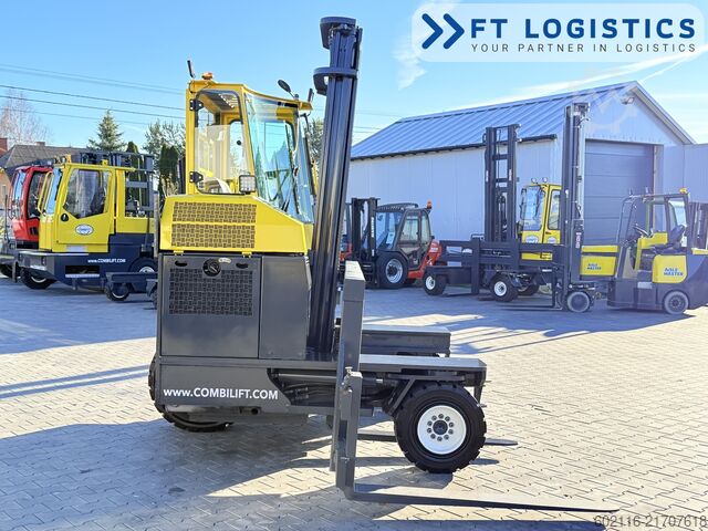 4-way forklift Combilift C3000XL DUPLEX SPREADER BEAM FREE LIFT