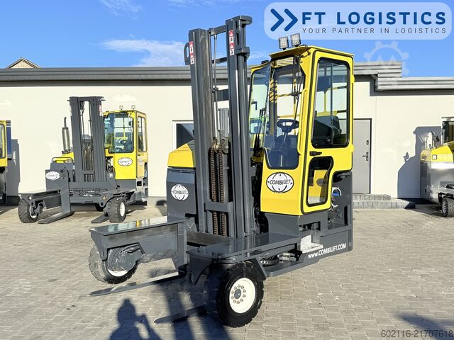4-way forklift Combilift C3000XL DUPLEX SPREADER BEAM FREE LIFT