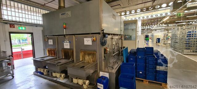 Continuous cleaning system Hinst Durchlaufreinigungsanlage