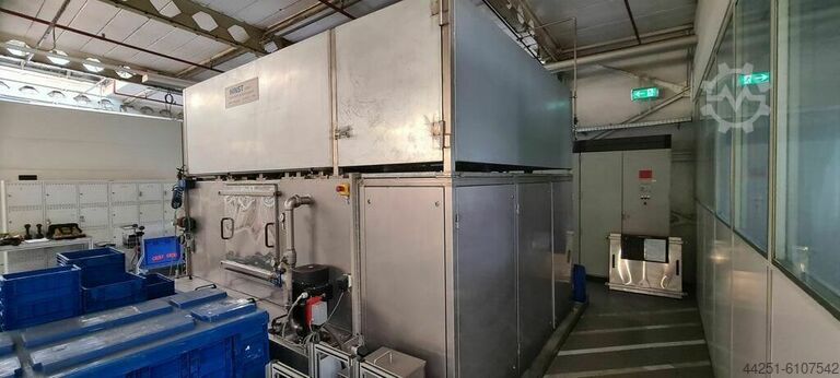 Continuous cleaning system Hinst Durchlaufreinigungsanlage