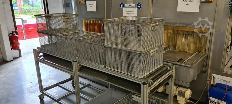 Continuous cleaning system Hinst Durchlaufreinigungsanlage