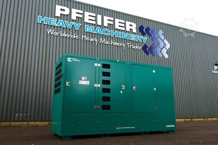 Generator set Cummins C450D5Q Declaration of Conformity, Diesel, 450kVA,