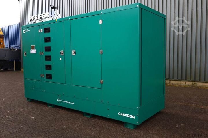 Generator set Cummins C450D5Q Declaration of Conformity, Diesel, 450kVA,