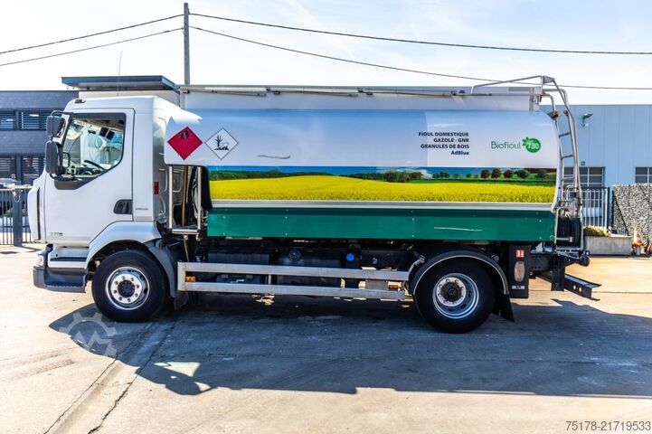 Fuel tanker RENAULT MIDLUM 270 DXI +ALU 12.000L/4COMP.