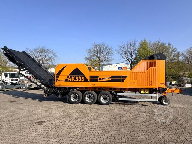 Mobile shreddder Doppstadt AK 535 compact