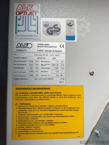 Mobile extraction system, ALKO dust extractor AL-KO Mobil Power JET 300