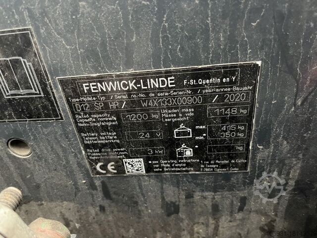 Fahrerstandstapler Linde D12HPSP