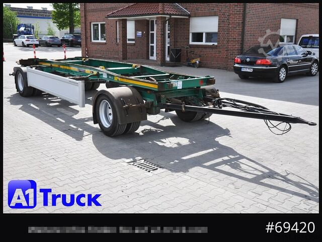 Abrollanhänger HUEFFERMANN HSA 1870, Luft, Schlitten, SAF