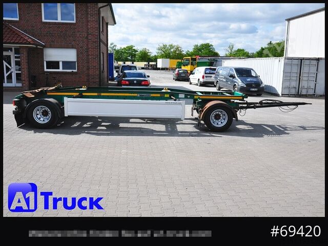 Abrollanhänger HUEFFERMANN HSA 1870, Luft, Schlitten, SAF