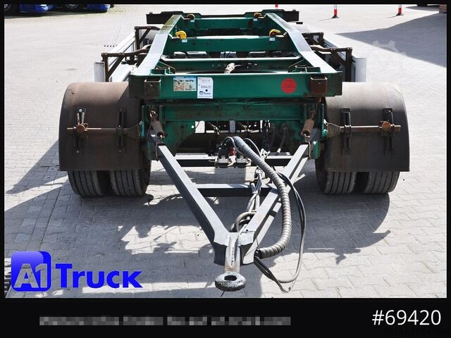 Abrollanhänger HUEFFERMANN HSA 1870, Luft, Schlitten, SAF