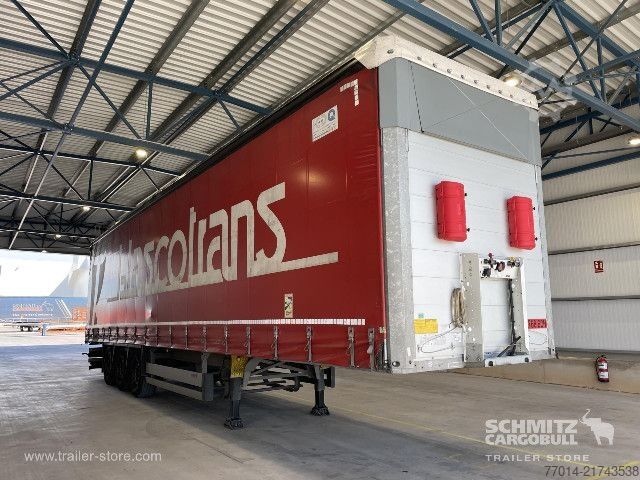 Open semitrailer with tarp Schmitz Cargobull Curtainsider Standard