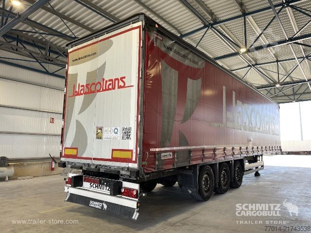 Open semitrailer with tarp Schmitz Cargobull Curtainsider Standard