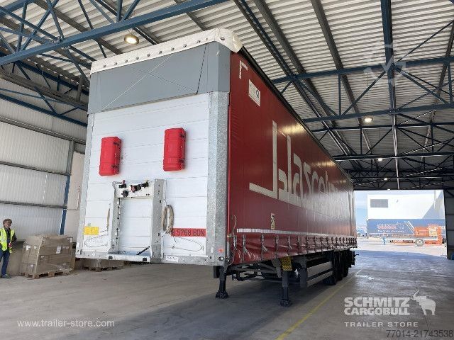 Open semitrailer with tarp Schmitz Cargobull Curtainsider Standard