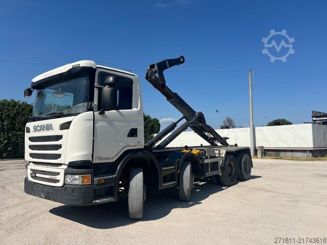 Roll-off tipper truck SCANIA SCANIA G450 SCARRABILE 8X4