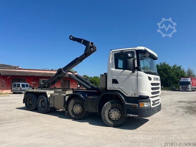 Roll-off tipper truck SCANIA SCANIA G450 SCARRABILE 8X4
