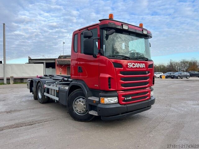Roll-off tipper truck SCANIA SCANIA G440 SCARRABILE 6X2