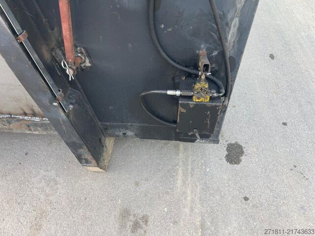 Roll-off container CONTAINER SCARRABILE USATO CON COPERCHIO