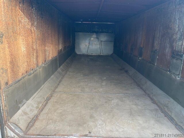 Roll-off container  CONTAINER SCARRABILE USATO CON COPERCHIO