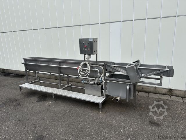 Gemüsewaschmaschine Edelstahl  