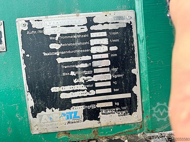 Decanter Andritz CP 3044 SDC1/SDC2