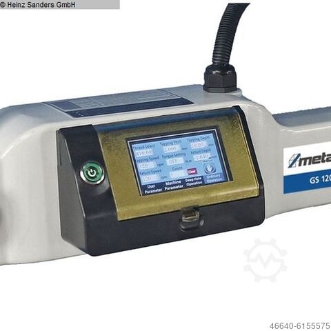 Gewindeschneidmaschine METALLKRAFT GS 1200-24 E inkl. Unterbau