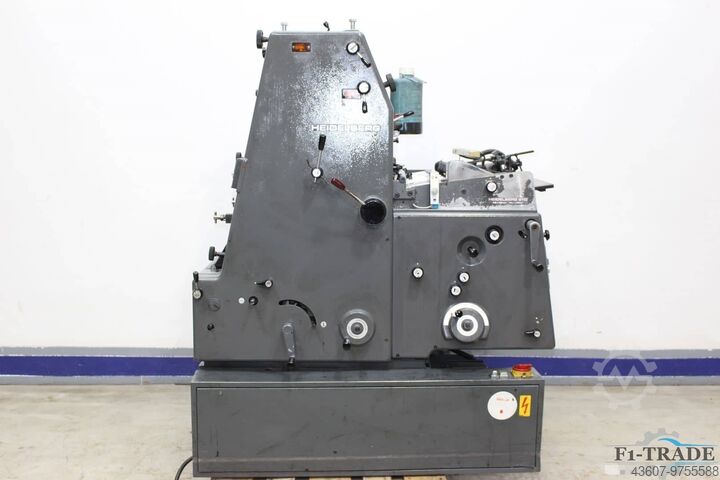 1 Color Sheet-Fed Offset Press Heidelberg GTO52