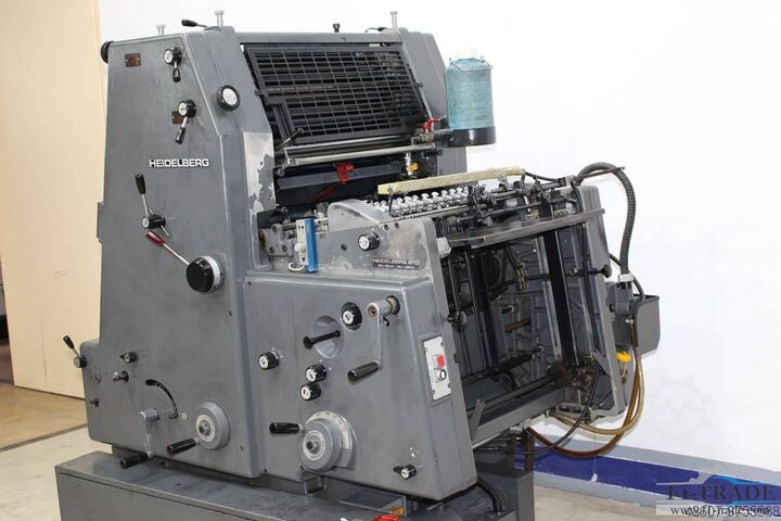 1 Color Sheet-Fed Offset Press Heidelberg GTO52