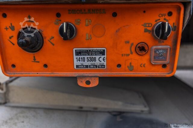 Koffer RENAULT D19 280 DTI+DHOLLANDIA 2T.