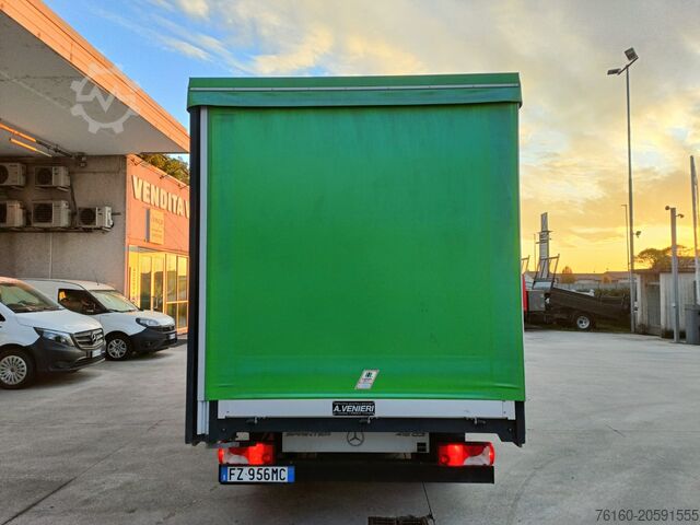 SPRINTER 416 160 HP dropside truck with tarpaulin and slatted frame Mercedes-Benz sprinter 416