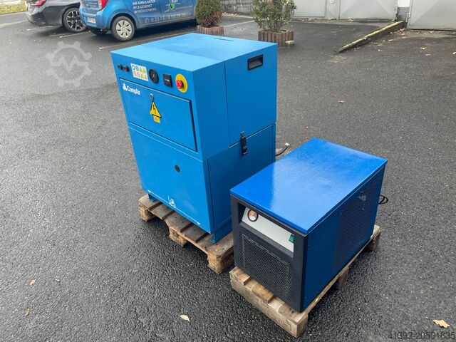 Screw compressor and dryer CompAir LS 07-7,5