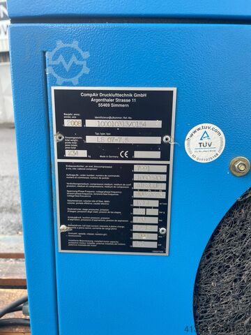 Screw compressor and dryer CompAir LS 07-7,5