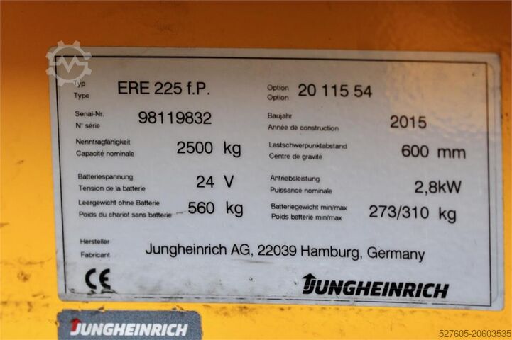 Pallet truck Jungheinrich ERE 225