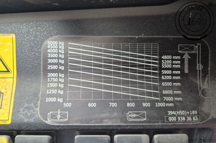 Diesel forklift Linde H50D