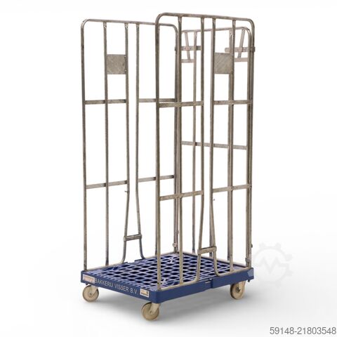 Used 3-Sides terminal gates, L: 800, W: 680, H: 1680 (mm).  695ltr, L: 800, W: 680, H: Kruizinga 98-618GB
