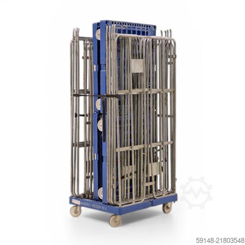 Used 3-Sides terminal gates, L: 800, W: 680, H: 1680 (mm).  695ltr, L: 800, W: 680, H: Kruizinga 98-618GB